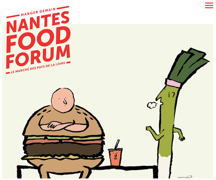 Nantes Food Festival - une du site web