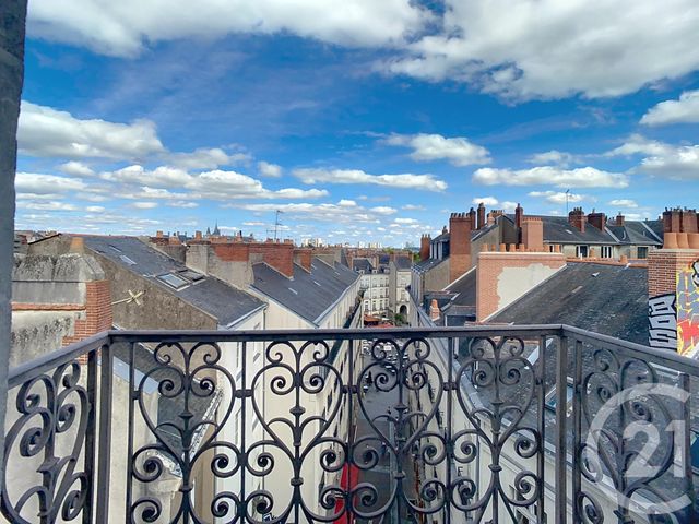 Appartement F1 bis à vendre - 2 pièces - 20.56 m2 - NANTES - 44 - PAYS-DE-LOIRE - Century 21 Talensac